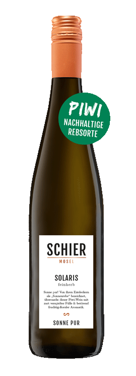 Piwi-Wein Solaris feinherb - Weingut Schier - Mosel