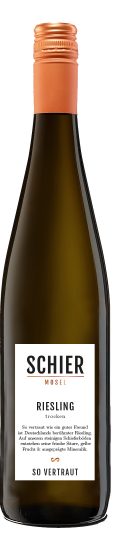 Riesling trocken „So vertraut“ Mosel-Klassiker vom Weingut Schier: Riesling trocken