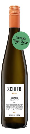Solaris Spätlese süß „Schönes Leben“ (Piwi) Mosel-Besonderheit vom Weingut Schier: Solaris Spätlese süß